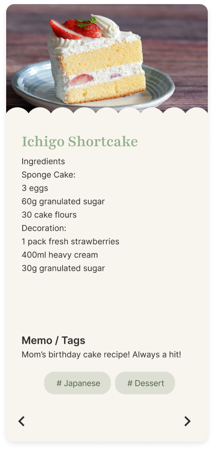 Recipe Detail