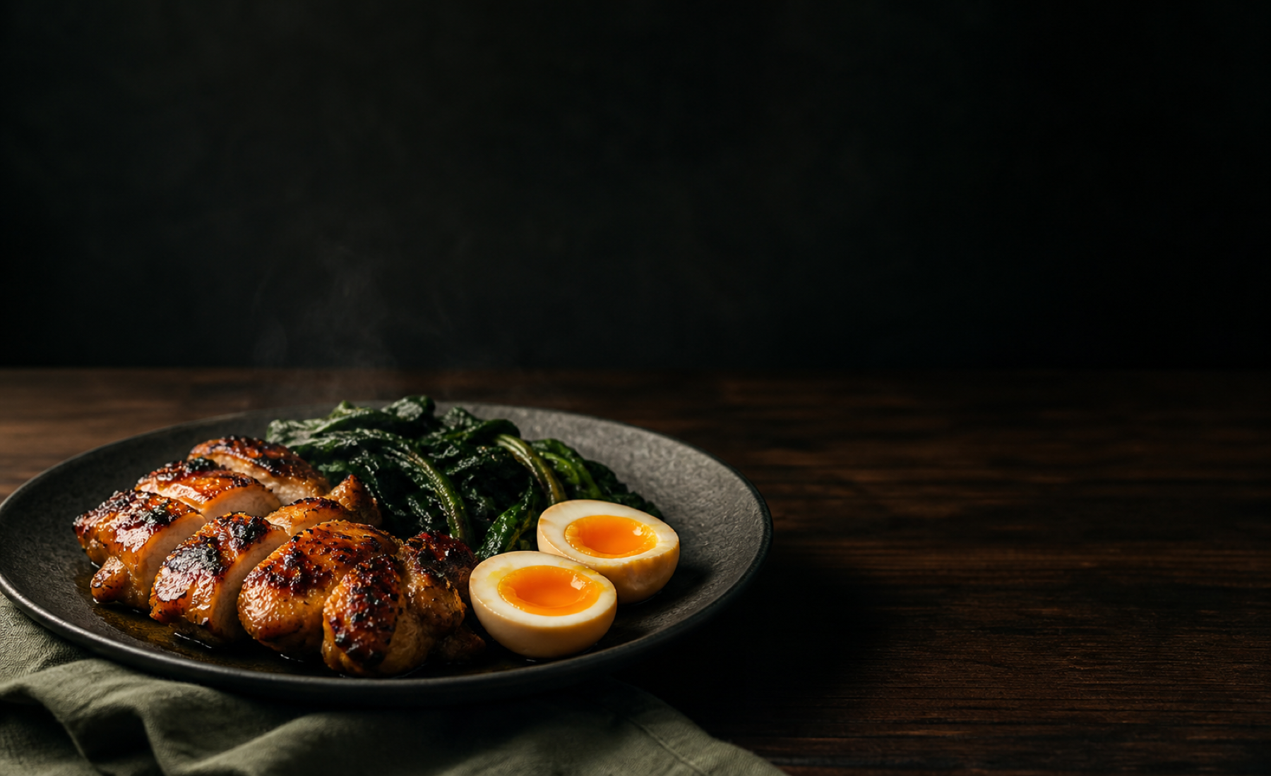 An original teriyaki chicken recipe prepared for the Mogu2log demo